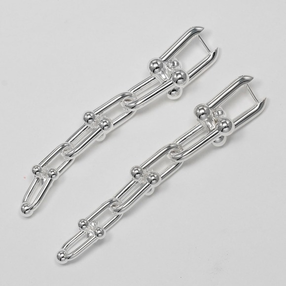TIFFANY Silver Earrings - Picture 8 of 8